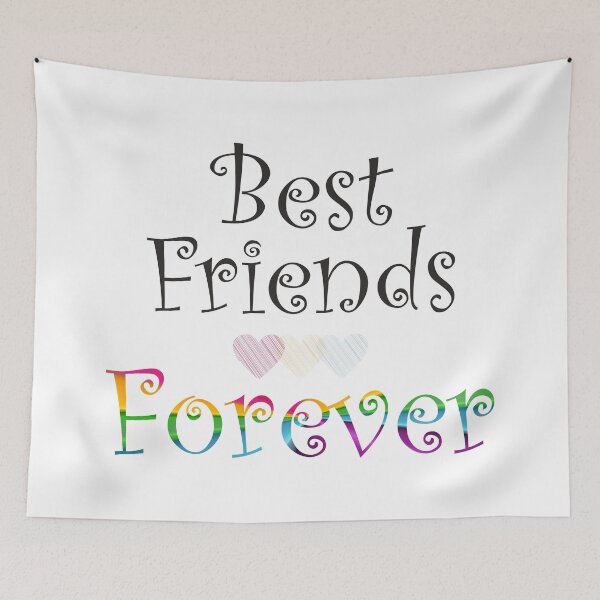 Item preview, Best Friends Forever ⭐⭐⭐⭐⭐ white designed and sold by Zenalia.