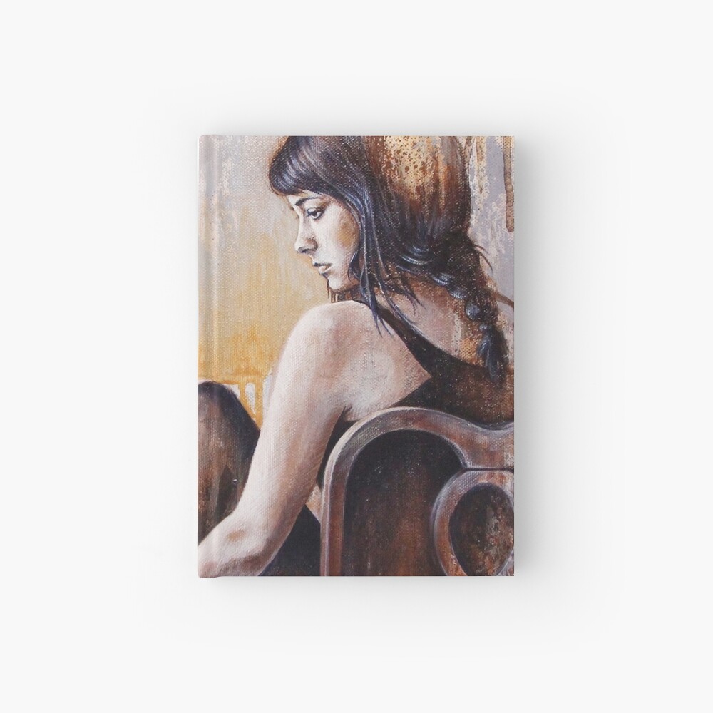 Vista previa del artículo con la obra «Cuaderno de tapa dura», diseñado y vendido por AidaSabic.