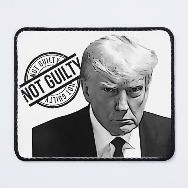 Item preview, Trump Mugshot Not Guilty designed and sold by LibertyTees.