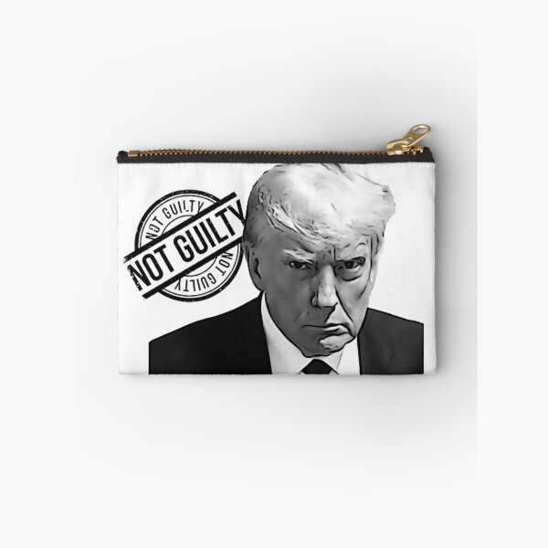 Artikelvorschau, Trump-Fahndungsfoto nicht schuldig entworfen und verkauft von LibertyTees.