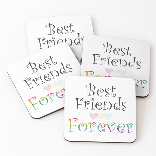 Item preview, Best Friends Forever ⭐⭐⭐⭐⭐ white designed and sold by Zenalia.