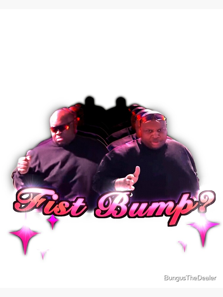 EDP445 Trying To Get A Fist Bump Sticker for Sale by downbad in