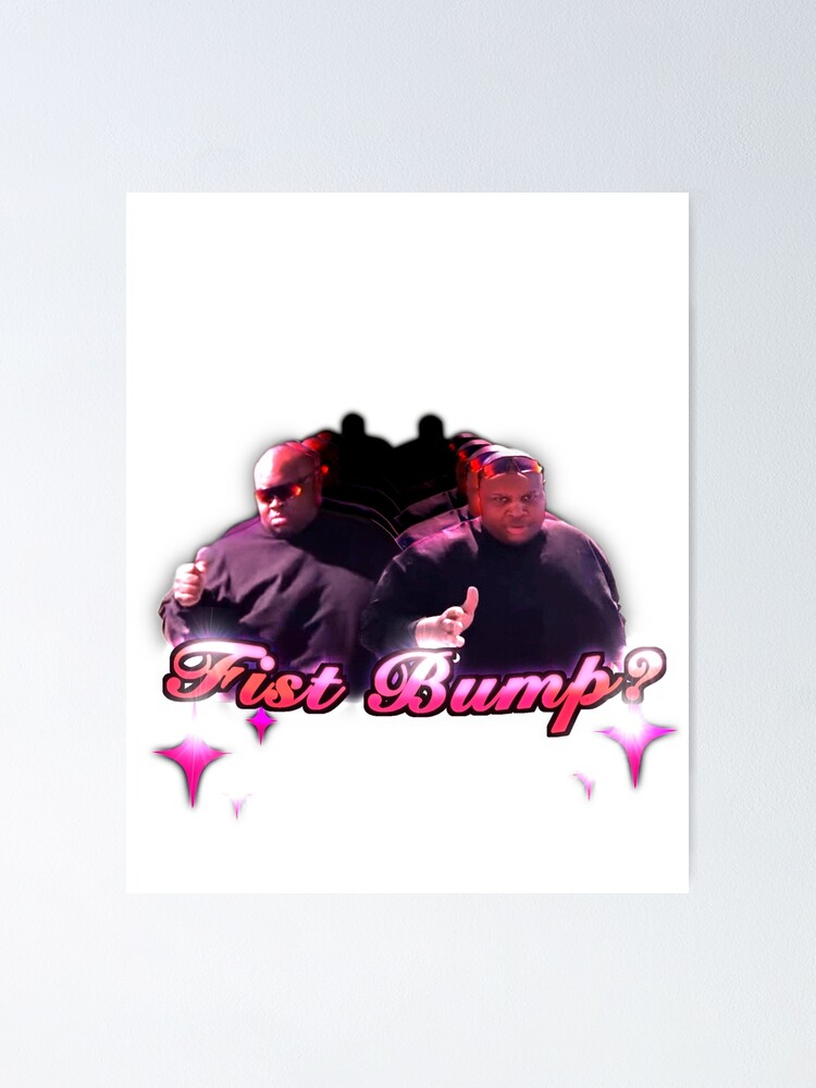 EDP445 Trying To Get A Fist Bump Sticker for Sale by downbad