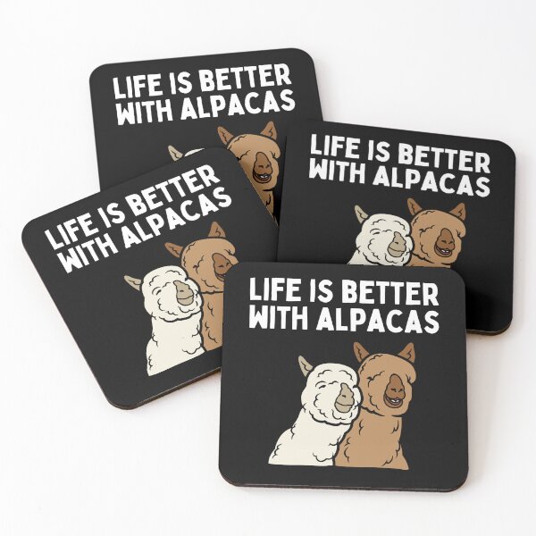 Item preview, Life Is Better With Alpacas designed and sold by Beezi Graphix.