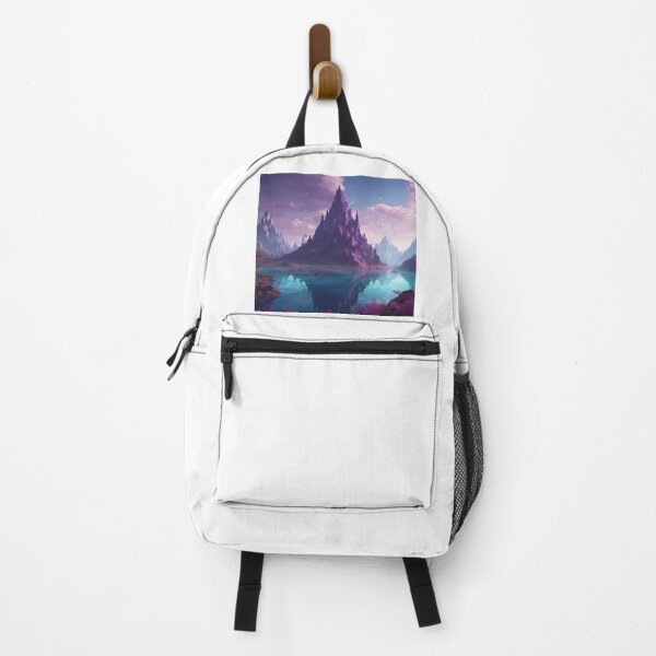 Item preview, A purple mountain surround by blue  designed and sold by PicsByAri.
