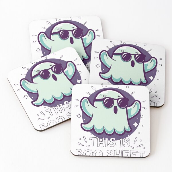 Item preview, This is Boo Sheet - Halloween funny cartoon ghost designed and sold by LuizLentini.