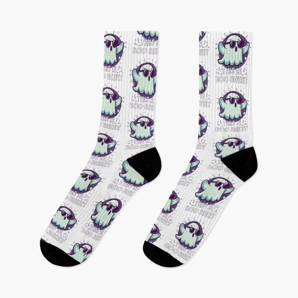 Item preview, This is Boo Sheet - Halloween funny cartoon ghost designed and sold by LuizLentini.