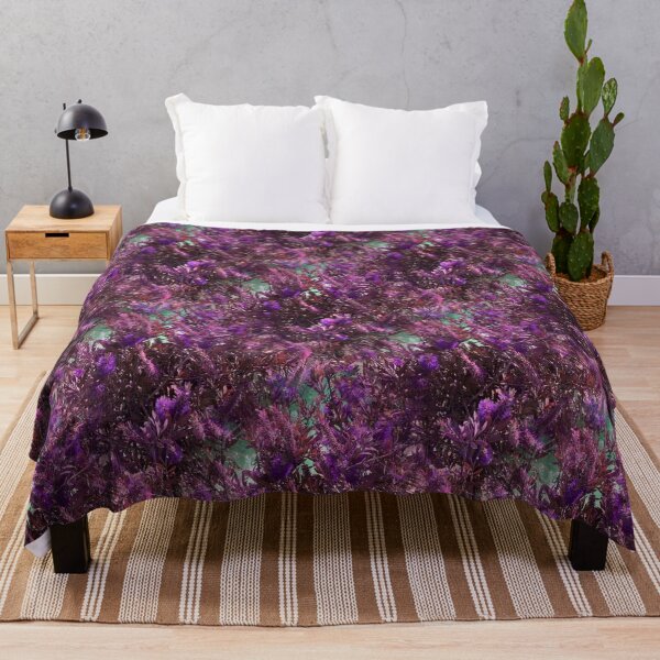 Item preview, Purple Bottlebrush Tree Pattern designed and sold by Artistestella.