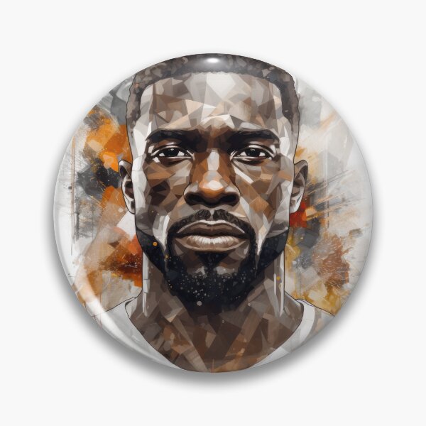 Item preview, Art Portrait of a Black Man - AI Enhanced Art T-Shirt designed and sold by AIPICCRAFT.
