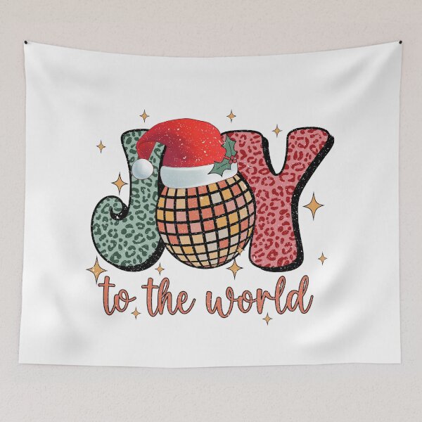 Item preview, Joy to the World Design designed and sold by DigitalChickHub.