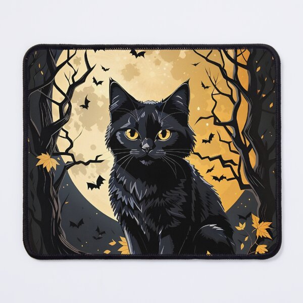 Item preview, Cat and Moon designed and sold by Printables1970.