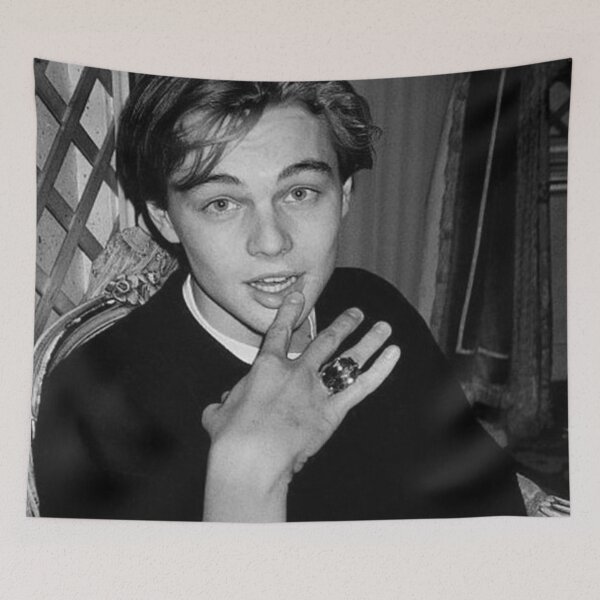 Artikelvorschau, Der junge Leonardo DiCaprio der 90er Jahre entworfen und verkauft von Bird of Paradise.