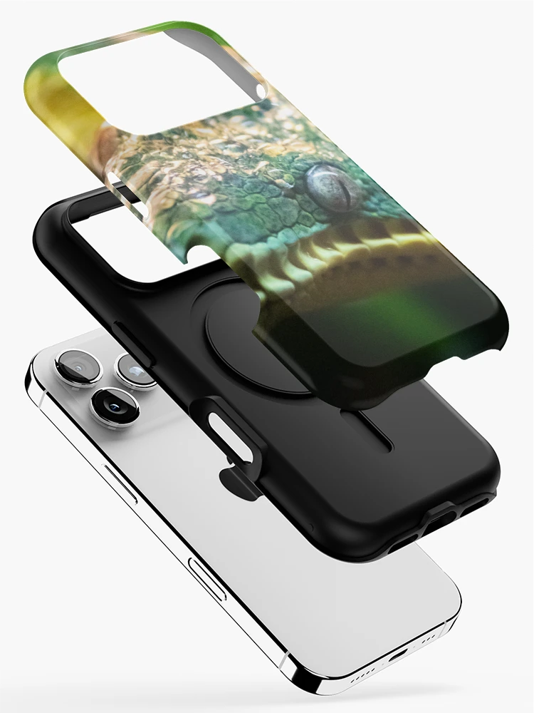 Thumbnail 2 of 4, iPhone Case, Green Tree Python designed and sold by DoubleDownRB.