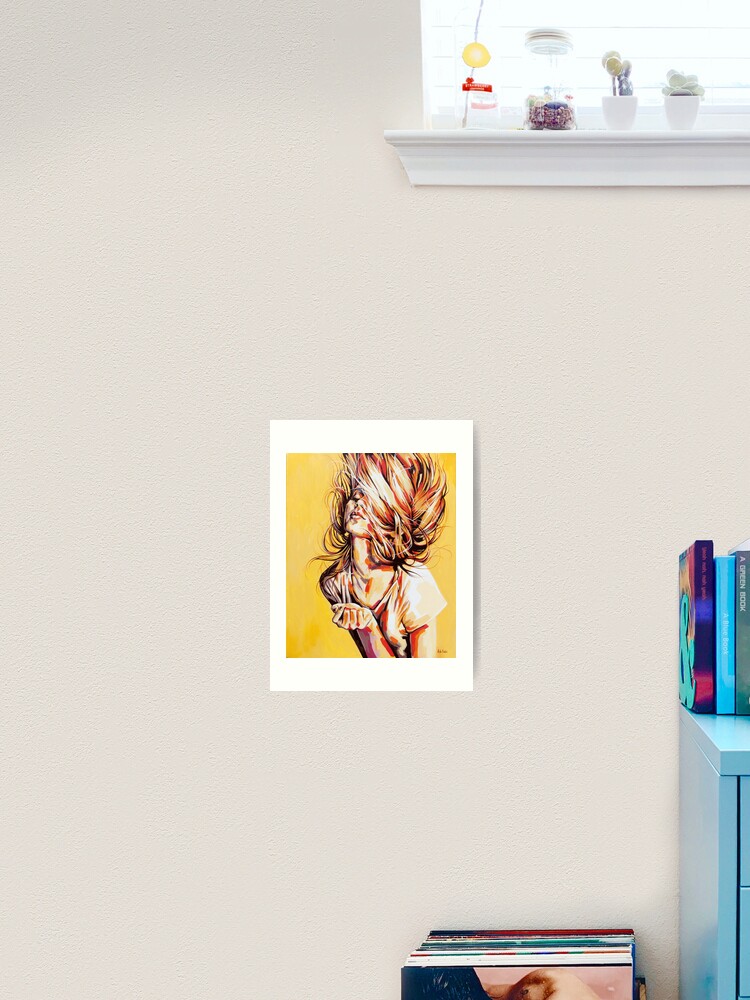 Imagen 2 de 3, Lámina artística con la obra Amarillo, diseñada y vendida por AidaSabic.