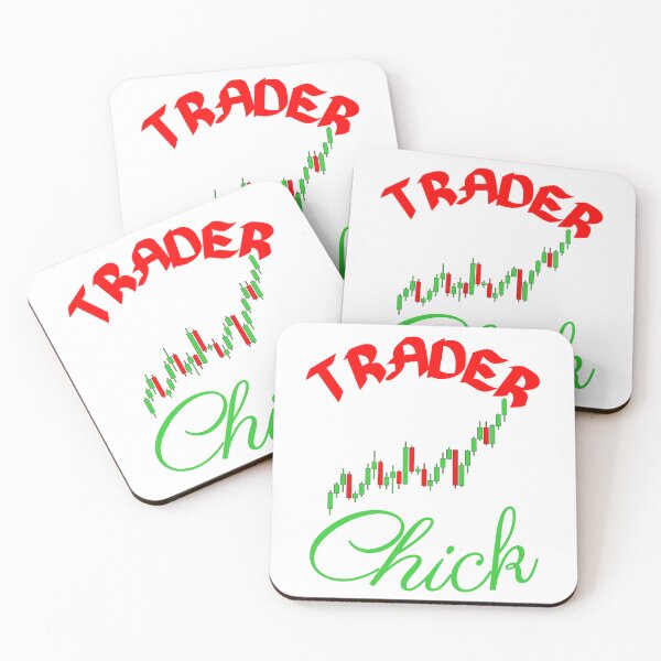 Item preview, Trader Chick-White Background  designed and sold by Trendi61.