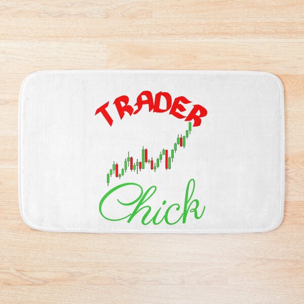 Item preview, Trader Chick-White Background  designed and sold by Trendi61.