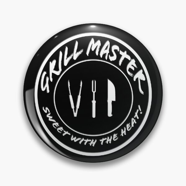 Item preview, Grill Master VIP Sweet with the Heat white text designed and sold by Karen Simon.