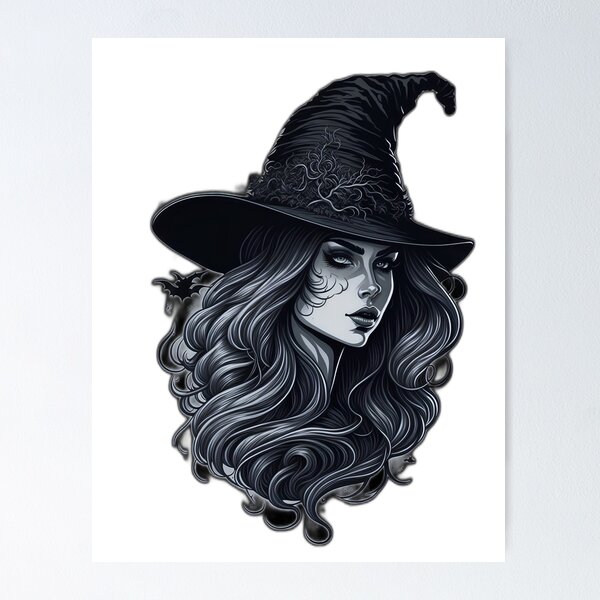 Item preview, witch girl design designed and sold by DesignmanHakan.