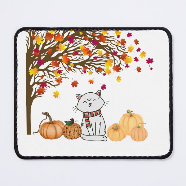 Item preview, Kitty Feeling The Chilly And Rewarding Fall Season designed and sold by Claire’s Colorful Creations .