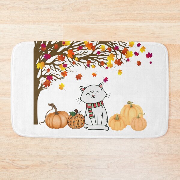 Item preview, Kitty Feeling The Chilly And Rewarding Fall Season designed and sold by Claire’s Colorful Creations .