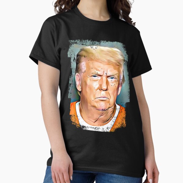 Item preview, Donald Trump Mugshot 2023 T-Shirt, Trump Mugshot Shirt,  Funny Anti Trump Shirt, Anti Trump gift , Funny Politics Shirt, Trump Halloween Costume designed and sold by GlennieTinsma.
