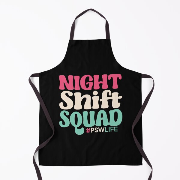 Item preview, Night Shift Squad #pswlife - Gift for Personal Support Wokers designed and sold by TaraGbear.