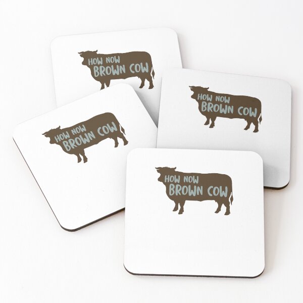 Item preview, Funny Cow Saying How Now Brown Cow designed and sold by whyitsme.