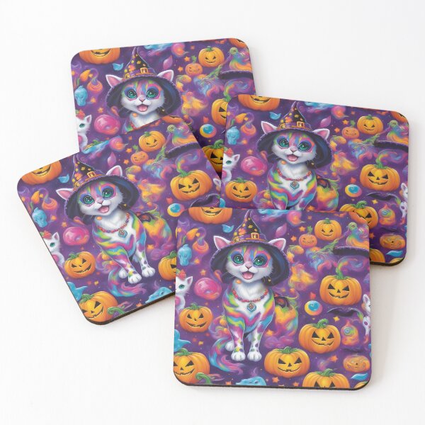 Item preview, Halloween cat wearing witches hat designed and sold by lori189.