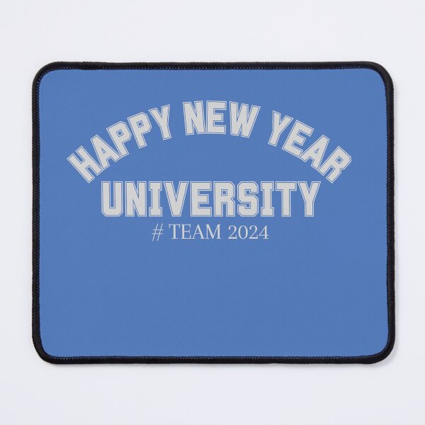 Item preview, Happy New Year University # Team 2024 college style party shirt designed and sold by tranquilbeach.