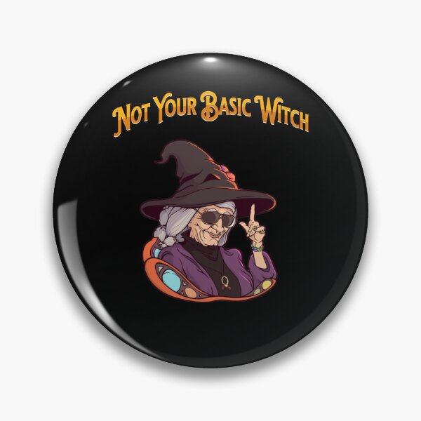 Item preview, Not Your Basic Witch designed and sold by ZenEverAI.