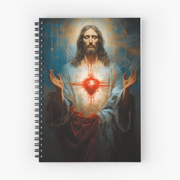 Item preview, Sacred Heart of Jesus - AI Oil Painting Wall Art designed and sold by AIPICCRAFT.