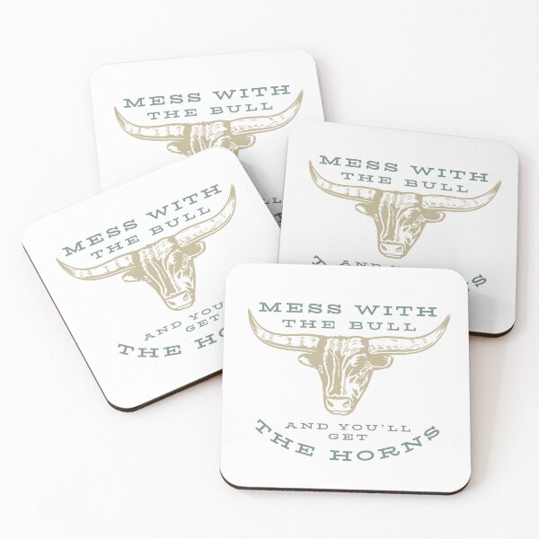 Item preview, Funny Cowboy Saying Mess with the Bull designed and sold by whyitsme.