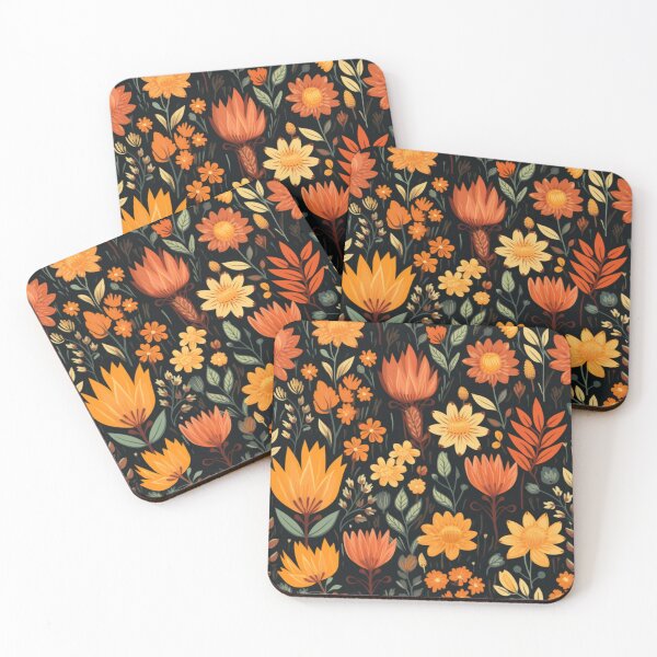 Item preview, Fall Flower Seamless Design designed and sold by holistech.