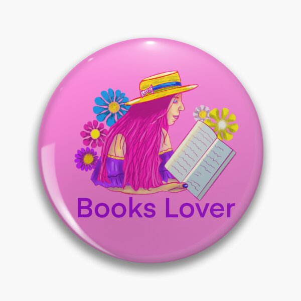 Item preview, Books lover girl reading with flowers designed and sold by altairaleon.