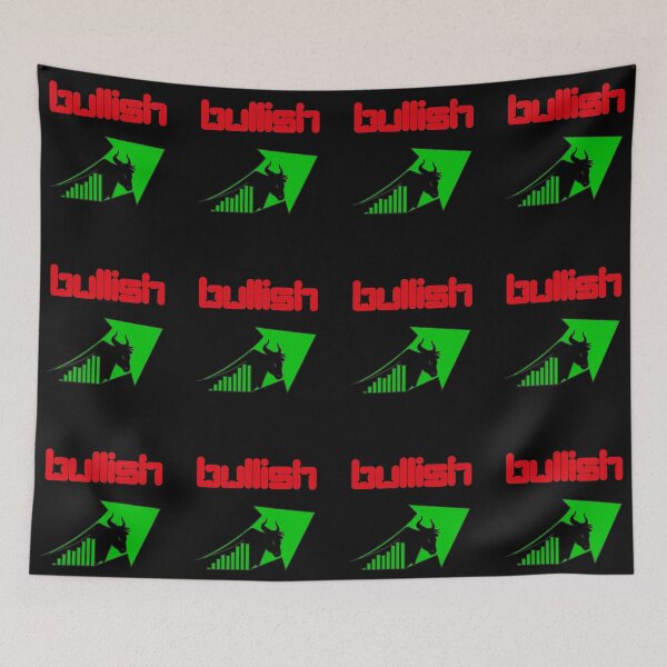 Item preview, Bullish-Black Background  designed and sold by Trendi61.