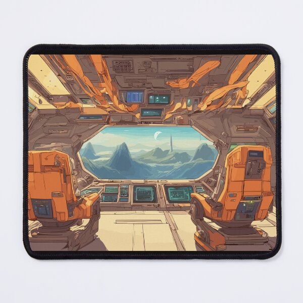 Item preview, Captain's View: Inside the Spaceship Cockpit, Witnessing Alien Worlds designed and sold by JakesRWild.
