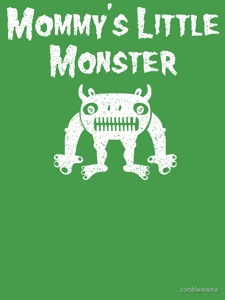 Mommy's Little Nightmare Green Monster Children's Tee