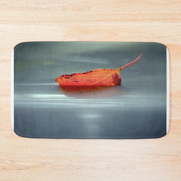 Item preview, leaf simply sailing away - impressionism designed and sold by Laurie Minor.