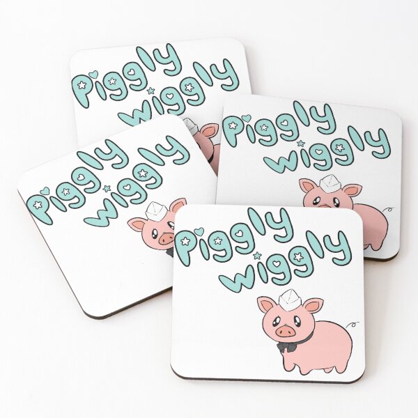 Item preview, piggly wiggly pig designed and sold by skribblepixie.