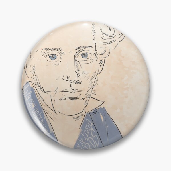 Item preview, Soren Kierkegaard - Life... must be lived forwards designed and sold by inspiredechos.