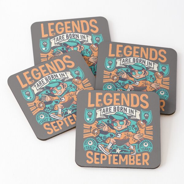 Item preview, Legends are born in September  designed and sold by emaga.