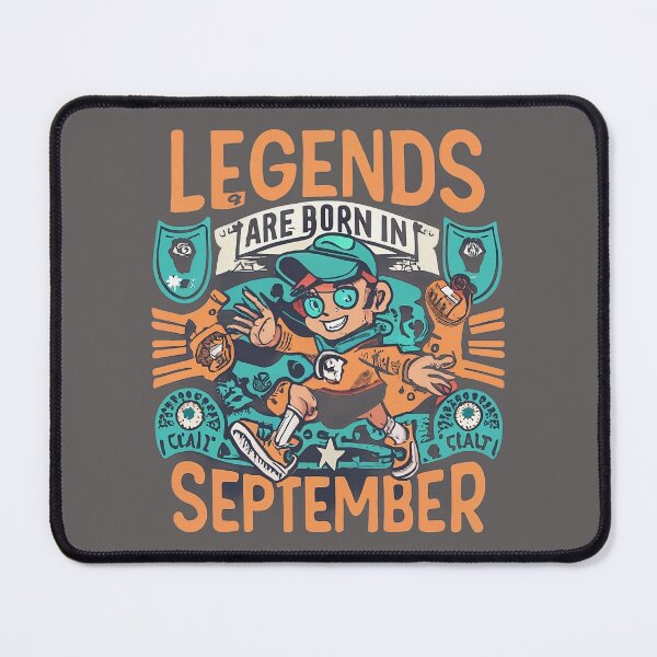 Item preview, Legends are born in September  designed and sold by emaga.