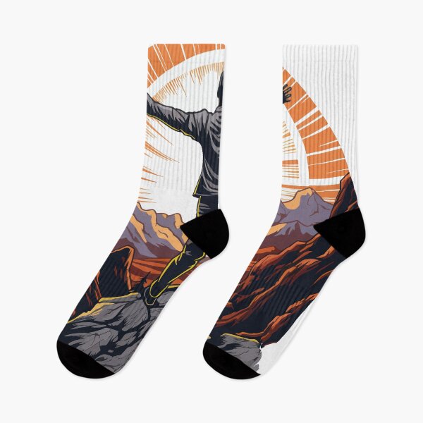 Item preview, Man Embracing Nature on Mountain Peak - AI Art T-Shirt designed and sold by AIPICCRAFT.