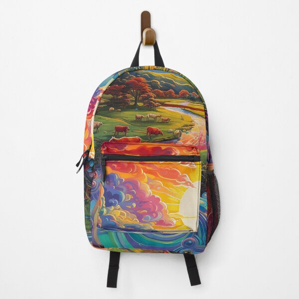 Item preview, Colorful Landscape - Modern Art designed and sold by DesignArtique.