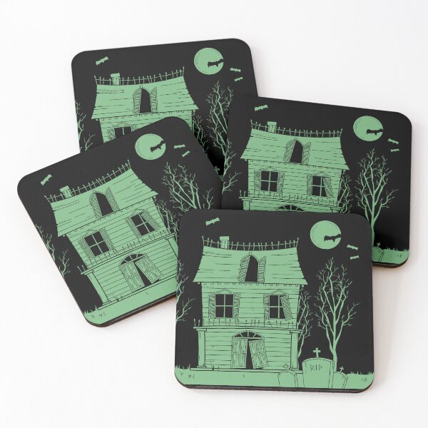Item preview, Halloween Spooky Scary Green House designed and sold by FlyShop1.