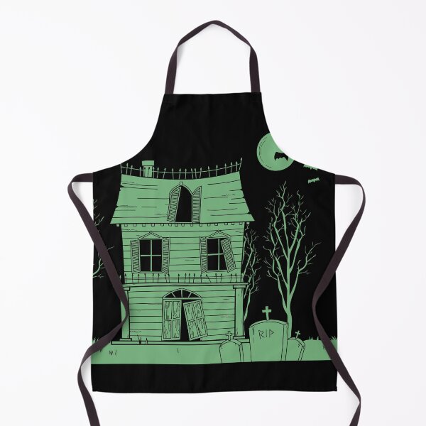 Item preview, Halloween Spooky Scary Green House designed and sold by FlyShop1.