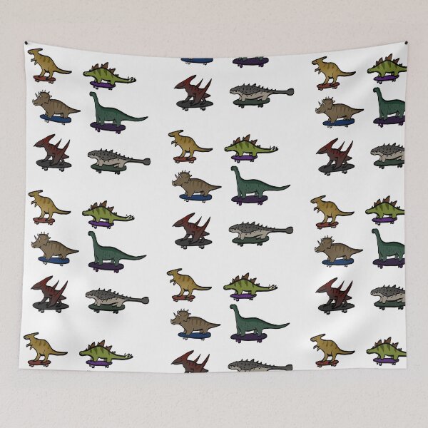 Item preview, Cute Dinos Skating designed and sold by Cloversdesign.