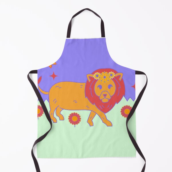 Item preview, Leo Zodiac Retro Glo Design designed and sold by TheVelvetBanana.