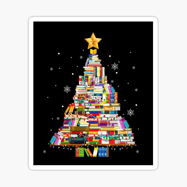 Item preview, Christmas Book Tree Shirt, Gift for Teacher, Book Lovers Christmas Gift,Bookworm Christmas Shirt,School Christmas,Xmas designed and sold by BVTrendhub.
