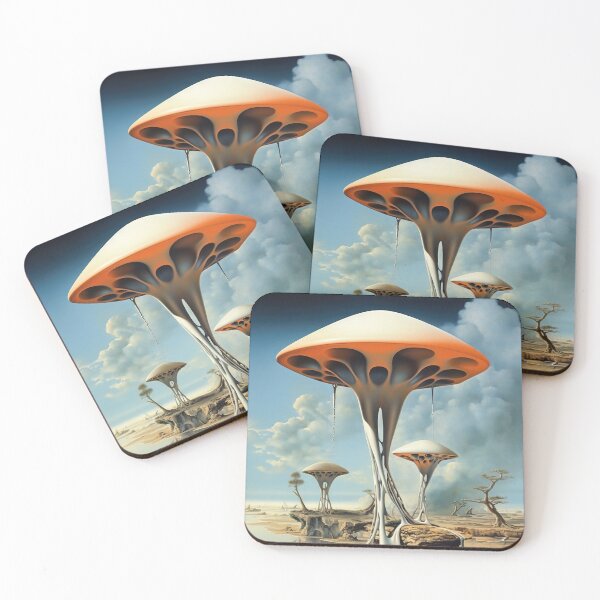 Item preview, Surreal Ascent: Among the Enchanted Mushrooms designed and sold by Mullet Monkey.